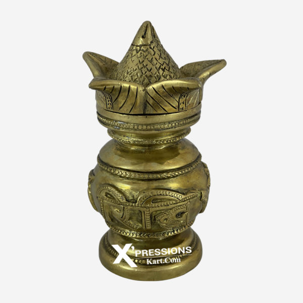 Brass Kalash Ridhi Sidhi