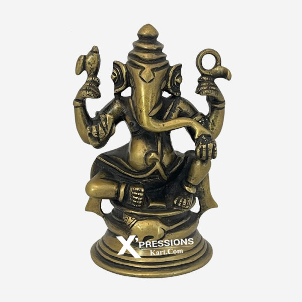 brass ganesha statue