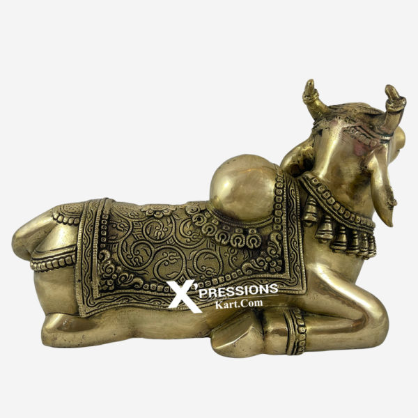 Brass Nandi In Superfine Finish Height