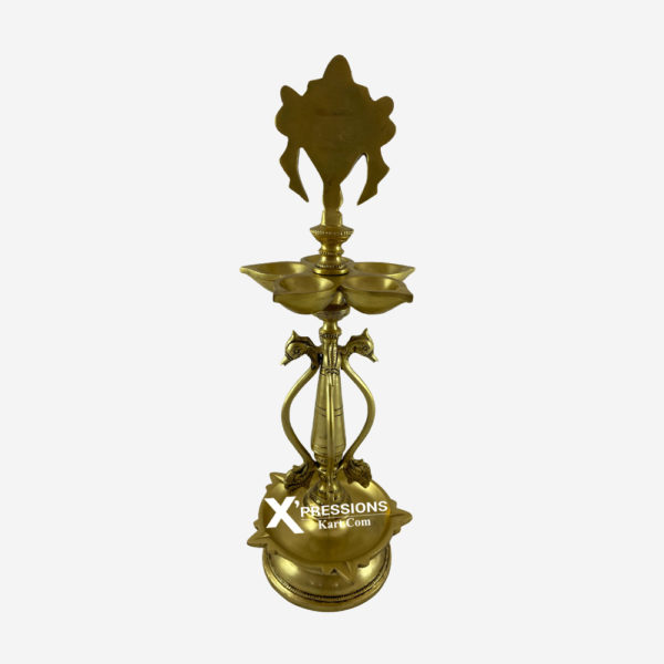 Brass Shankh Lamp