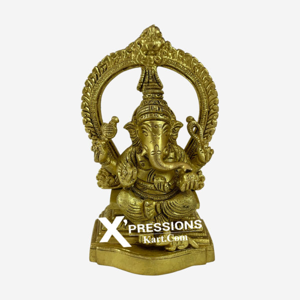 brass ganesh idols